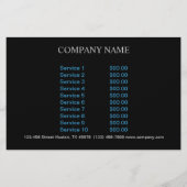 Renovatie Carpentry Bouw landschapsarchitectuur Flyer (Achterkant)