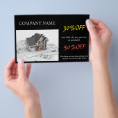 Renovatie Handyman Construction architect Flyer (Hand)