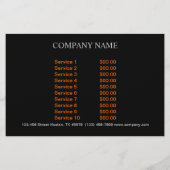 Renovatie Handyman Contractor Construction Flyer (Achterkant)