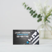 Renovatie Pijp Handyman Pluming Service Loodgieter Visitekaartje (Staand voorkant)