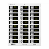 renovatie van woningen voor dakreparatie etiket (Full Sheet)