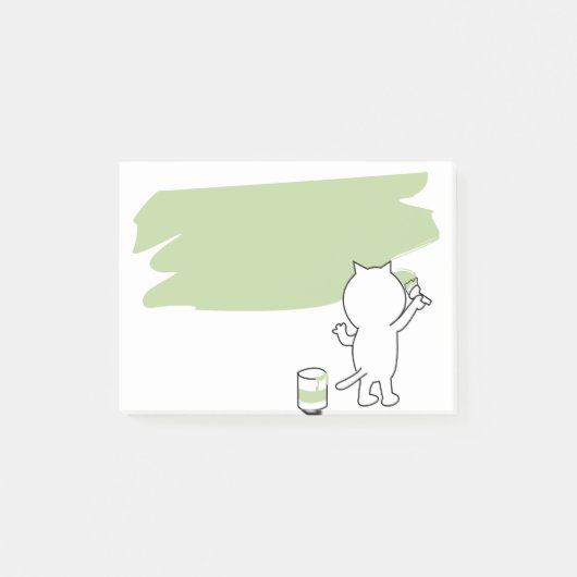 Renovatie verf de creativiteit van de banner op de post-it® notes (Voorkant)