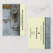 Renovatie / Verwijdering / Herstel van bedrijfsact Visitekaartje (Voorkant / Achterkant)