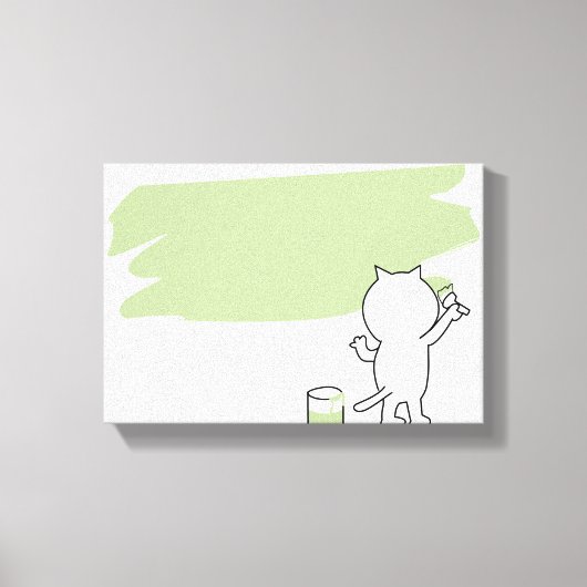 Renovatie | Zazzle_Growshop. Canvas Afdruk (Voorkant)