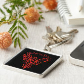Renovatio: Phoenix Sleutelhanger (Zijkant)