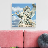 Renown Holding Back Pegasus Canvas Afdruk (Insitu (Woonkamer))