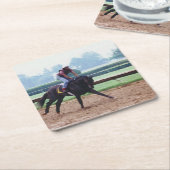 renpaard kartonnen onderzetters (Schuin)