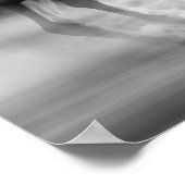 Renpaard Poster Print - B&W Paard Posters (Hoek)