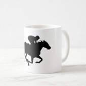Renpaard Silhouet Koffiemok (Voorkant rechts)
