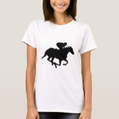 Renpaard Silhouet T-shirt (Voorkant)