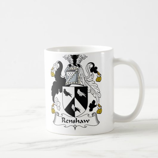 Renshaw Family Crest Koffiemok (Rechts)