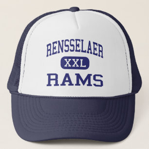 Rensselaer - Rams - Middle - Rensselaer New York Trucker Pet