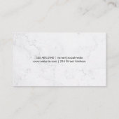 Rental Properties | Coastal Real Estate Visitekaartje (Achterkant)