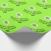 Rentesultaat (Golf) Cadeaupapier (Hoek)