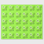 Rentesultaat (Golf) Cadeaupapier (Vlak)