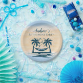 Rentetepestpalmbomen Papieren Bordje (Feest)