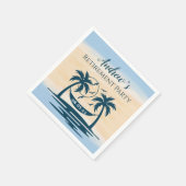 Rentetepestpalmbomen Servet (Hoek)