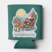 Rentierschlitten mit Rudi -  Blikjeskoeler (Achterkant)