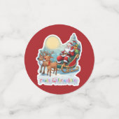 Rentierschlitten mit Rudi -  Confetti (Kleine voorkant)