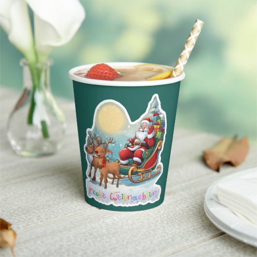 Rentierschlitten mit Rudi -  Papieren Bekers (Insitu)