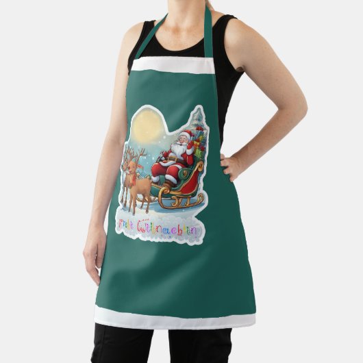 Rentierschlitten mit Rudi -  Schort (Insitu)