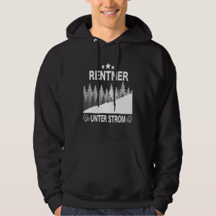 Rentner Unter Strom Ebike Gezegde Mountainbike Mot Hoodie