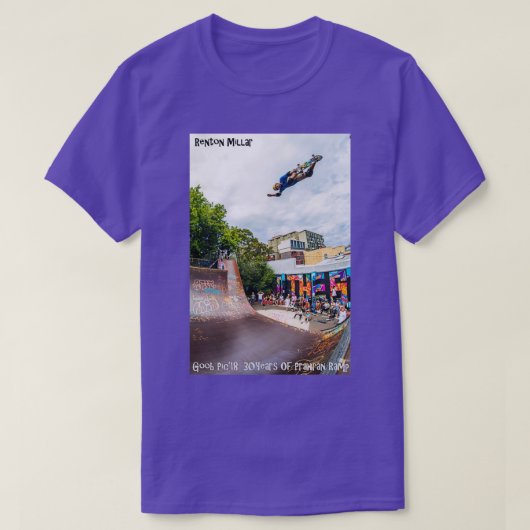 Renton Millar 30 jaar Prahran Ramp T-shirt (Design voorkant)
