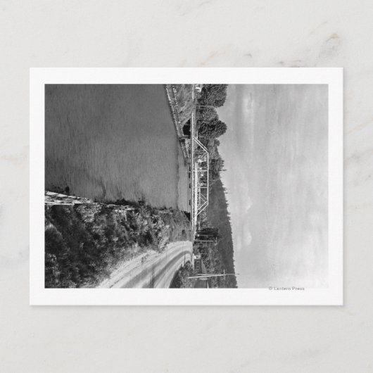 Renton, WA-Uitzicht van de Cedar River Foto Briefkaart (Voorkant)