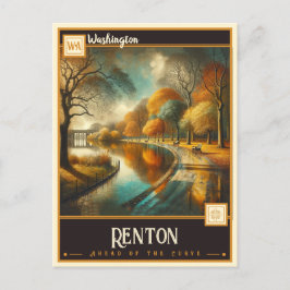 Renton, Washington|  Briefkaart