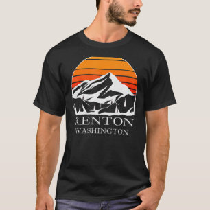 Renton Washington Mountains Forest Wildlife Hike T-shirt