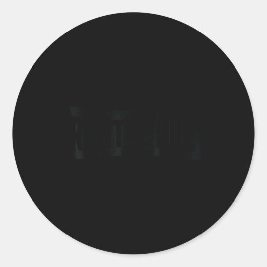 Rent's Due Funny New Adult 18th Birthday  Ronde Sticker (Voorkant)