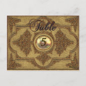 Renvoisié Moffet Victoriaans tabelnummer Kaart (Achterkant)