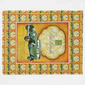 Reo-Royale Acht Automobile Ad Fleece Deken (Voorkant (Horizontaal))