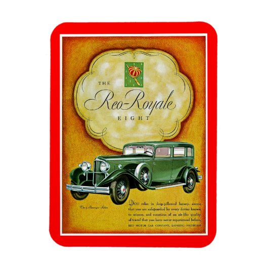 Reo-Royale acht Magneet (Verticaal)