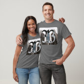 Rep 3 ÉÉN DERDE T-shirt (Unisex)