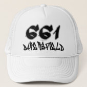 Rep Bakersfield (661) Trucker Pet (Voorkant)