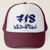 Rep Bed-Stuy (718) Trucker Pet (Voorkant)