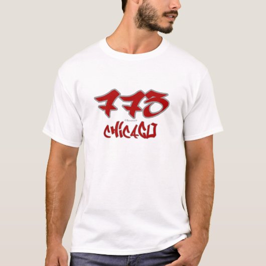 Rep. Chicago (773) T-shirt (Voorkant)