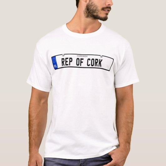Rep Cork - Iers Bord T-shirt (Voorkant)