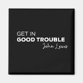 Rep John Lewis citeert / zet de noodzakelijke trou Magneet (Voorkant)