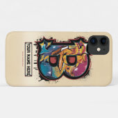 Rep Jouw naam: graffiti letter "B" Case-Mate iPhone Case (Achterkant (horizontaal))