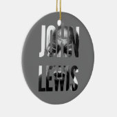 Rep. Lewis Classic Keramisch Ornament (Rechts)