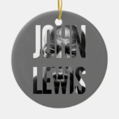 Rep. Lewis Classic Keramisch Ornament (Voorkant)