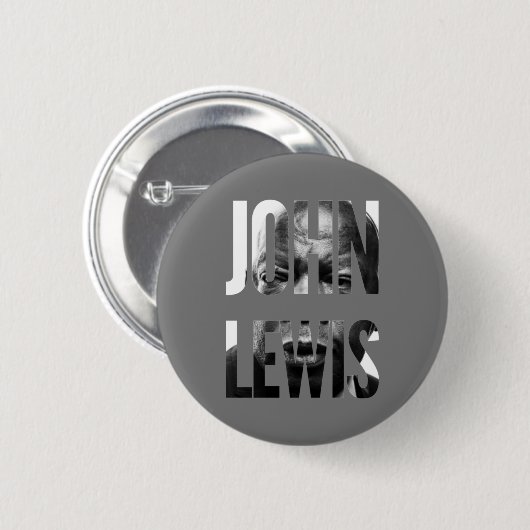 Rep. Lewis Classic Ronde Button 5,7 Cm (Voorkant /achterkant)