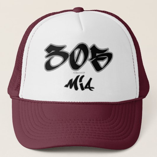 Rep. MIA (305) Trucker Pet (Voorkant)