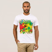 Rep van GUYANA MASHRAMANI L111-2023 Jaguar T-Shirt (Voorkant volledig)