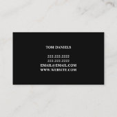 Repair met installatie van apparaten voor verkoop visitekaartje (Achterkant)