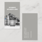 Repair met installatie van apparaten voor verkoop visitekaartje (Voorkant / Achterkant)