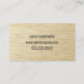 Repair Tools | Appliances | Hand Tools Visitekaartje (Achterkant)