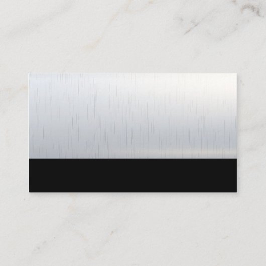 Repairman Fixing HVAC | Handyman Visitekaartje (Achterkant)